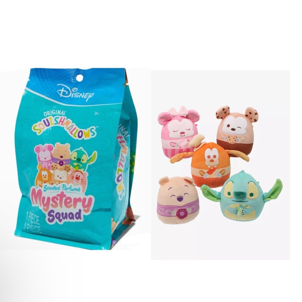NWT 5” Disney Scented Mystery Squishmallow